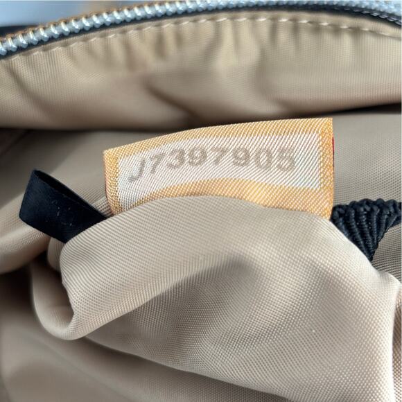 Dooney & Bourke Large Two Pocket Satchel Crossbody Nylon Bag Black Old Money - Picture 5 of 16